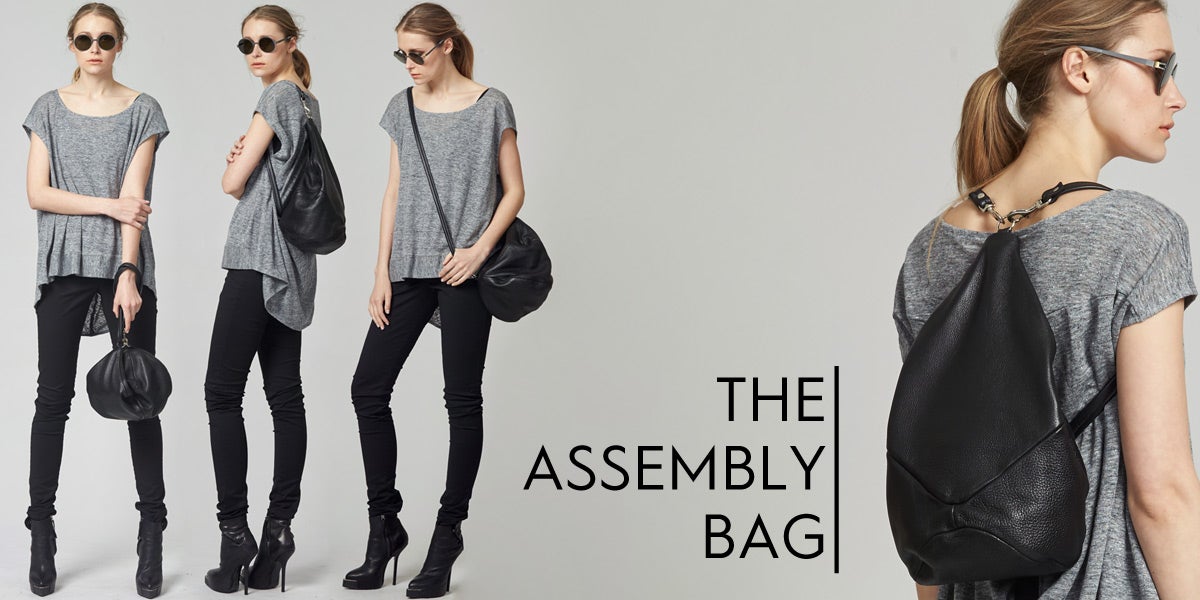 how to wear the assembly bag