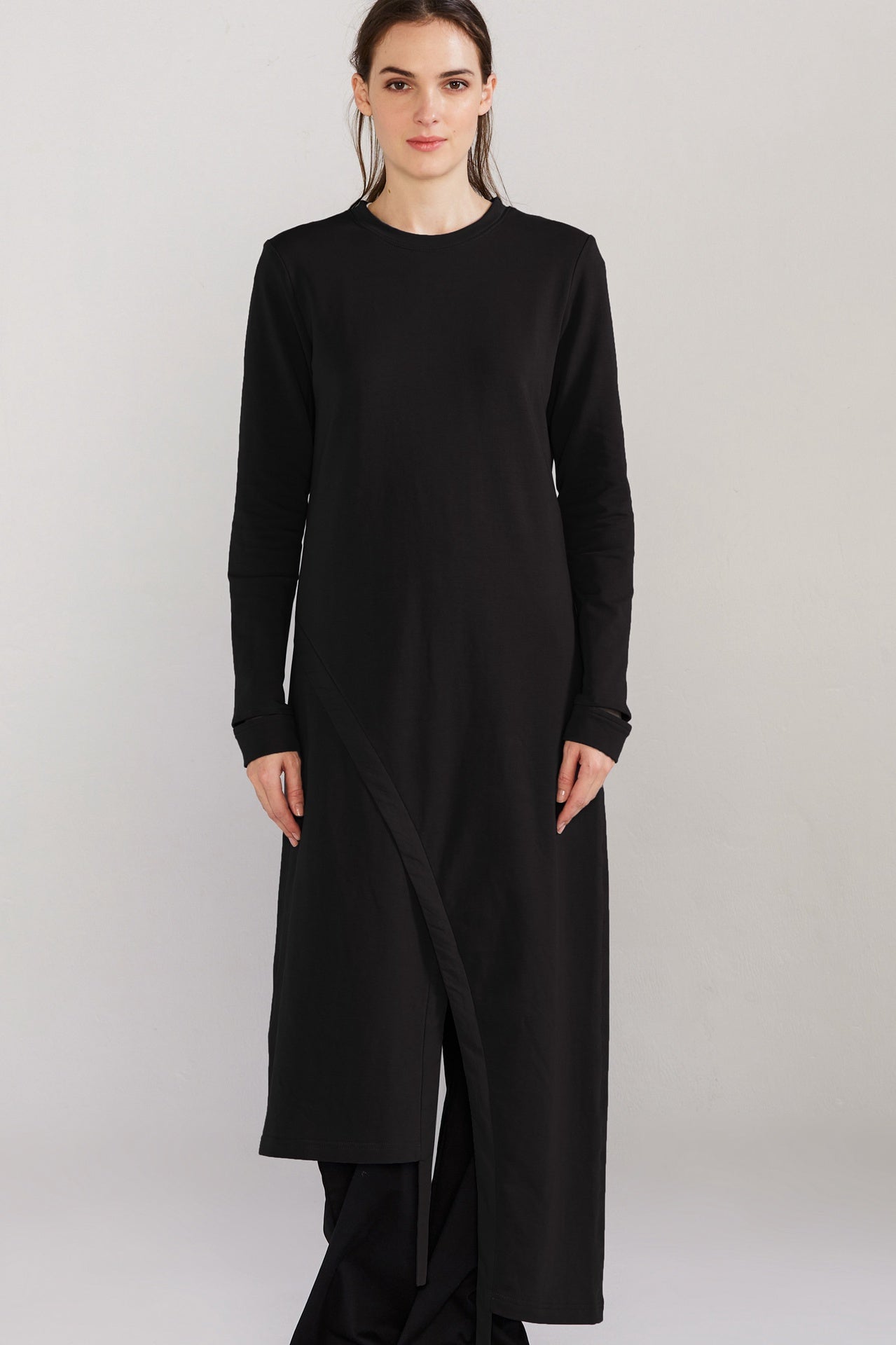 Stratum Dress - Black in Black - Taylor